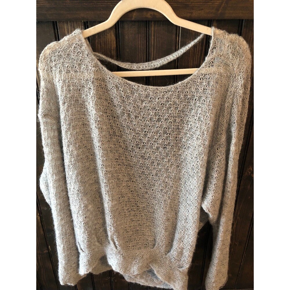 Free People low back sweater
